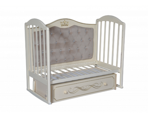 Детская кроватка ''Анита'' с мягкой спинкой